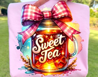 Sweet Tea PNG Digital Download Design