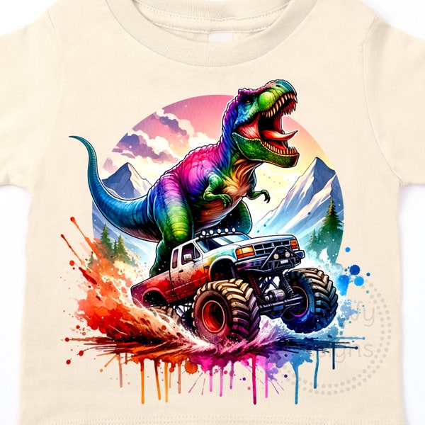 Dinosaur Sublimation PNG Digital Design T Rex PNG Download