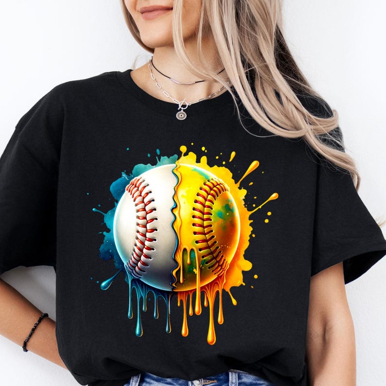 Baseball Softball Png - Etsy