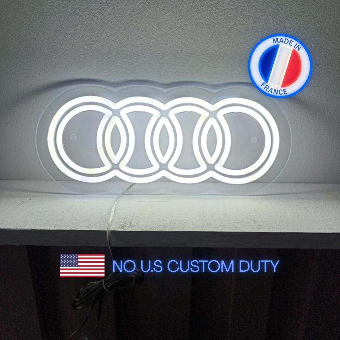 Audi Logo Light - Etsy