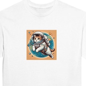 Catstronaut t-shirt image 1