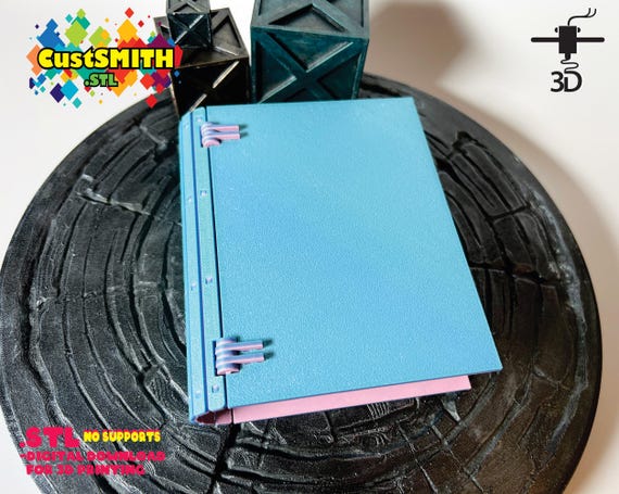 3D Printable Book Box STL file
