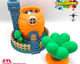 Carrot Easter Box Stl file for 3D Printing