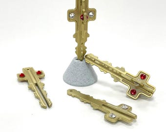 ミッションインポッシブル　ファイナル・レコニング　リールキーチェーン　ピンバッジ ミッション：インポッシブル／ファイナル・レコニング