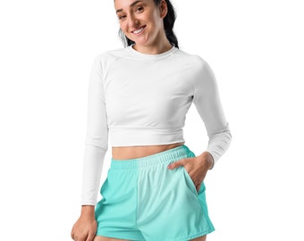 Shorts pour femmes/sarcelle d'azur