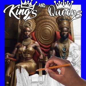 They Were Kings and Queens Vol. I - Coloring Book