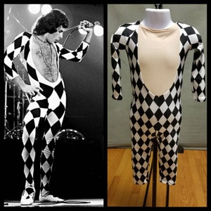 MADE TO ORDER Freddie Mercury Diamond Bodysuit inspired costume for Toddlers image 1