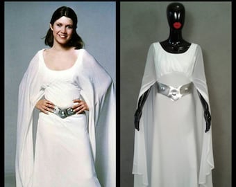 MADE TO ORDER Princess Leia Inspired Ceremonial Dress Star Wars "A New Hope"