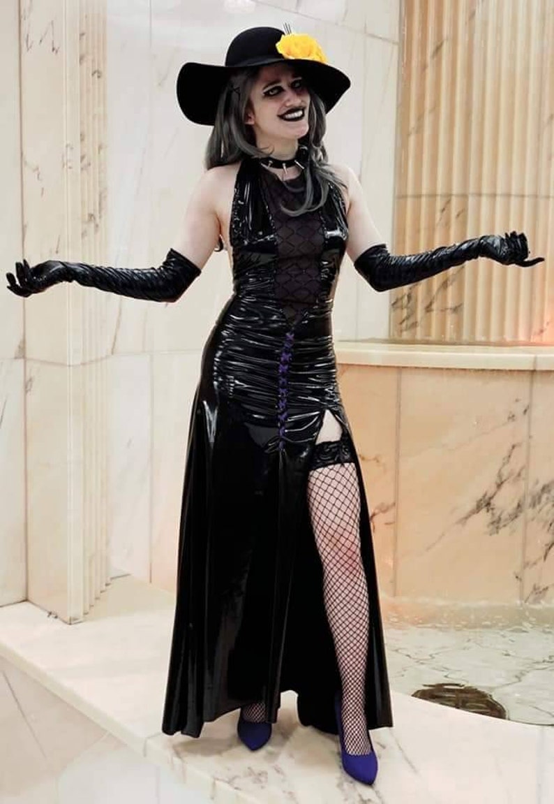 MADE TO ORDER Sae Niijima Shadow inspired Dress /& Spike Collar Only