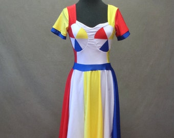 MADE TO ORDER Katy Perry "Beach Ball" Inspired Dress with Sleeves