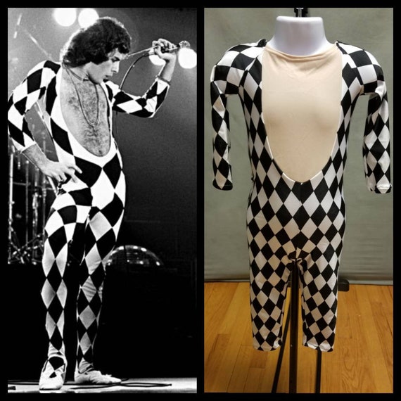 MADE TO ORDER Freddie Mercury Diamond Bodysuit Inspired Costume for  Toddlers 