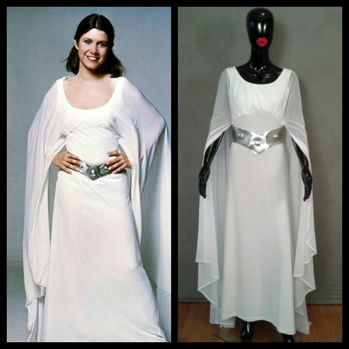 MADE TO ORDER Princess Leia Inspired Ceremonial Dress Star - Etsy