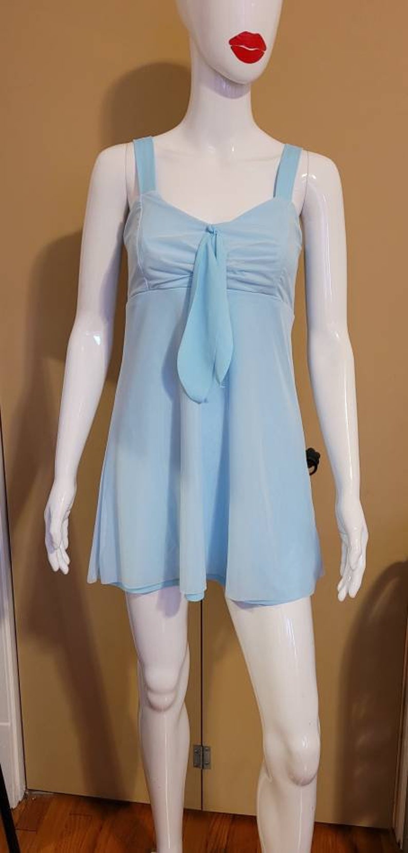 MADE TO ORDER Buffalo 66 Layla light blue inspired dress image 2