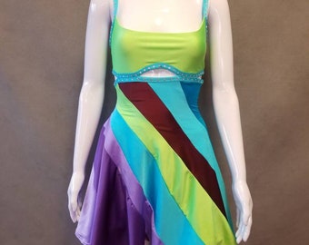 Jenna Rink Dress: 13 Going on 30 Inspired, Rhinestone Lycra dress