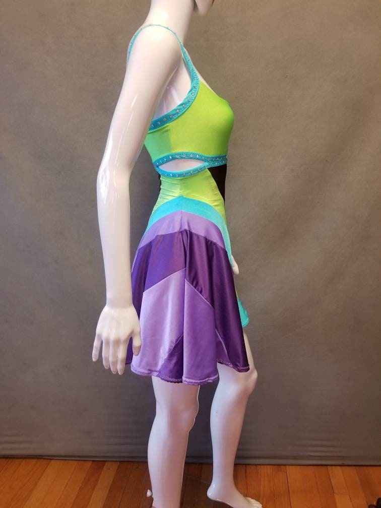 Jenna Rink Dress: 13 Going on 30 Inspired, Rhinestone Lycra dress Jenna Rink Dress: 13 Going on 30 Inspired, Rhinestone Lycra dress
