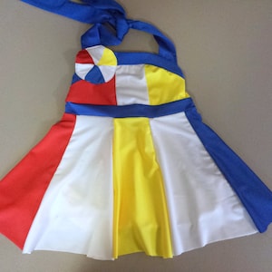 MADE TO ORDER Toddler and Girls Size California Girls &quot;Beach Ball&quot; Inspired Dress