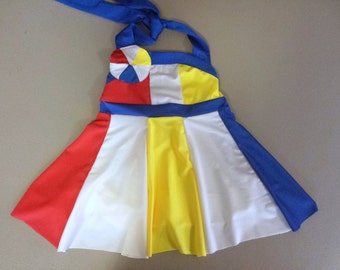 MADE TO ORDER Toddler Size Katy Perry "Beach Ball" Inspired Dress