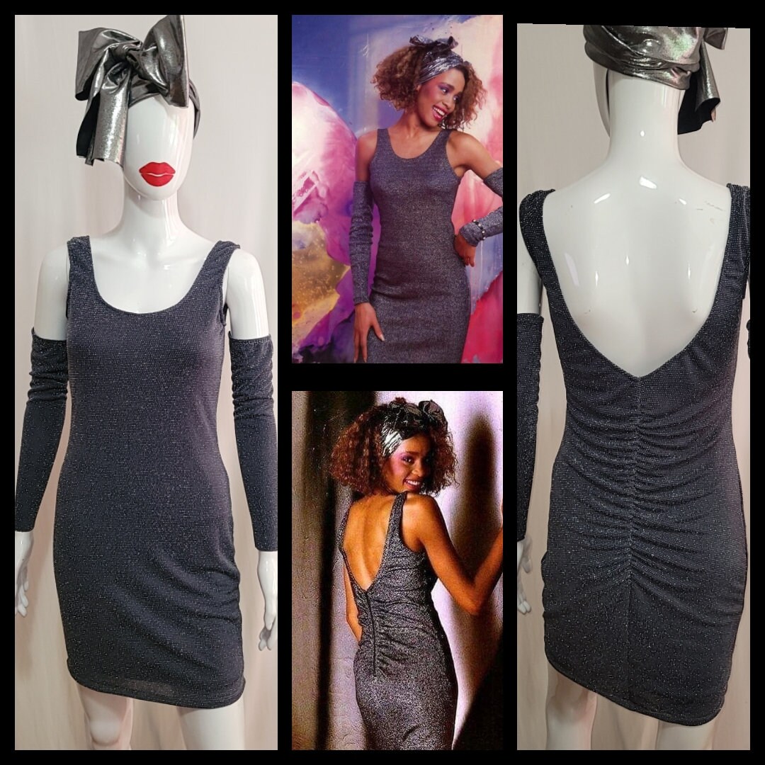 Whitney houston top t shirt dress