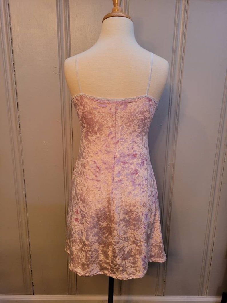 MADE TO ORDER Pink Velvet Dress inspired by My Date with The Presidents Daughter Movie Plus Size image 3