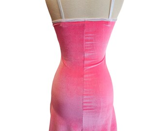 california proline pink velvet dress The Story Of *The Dress* From My Date With The President's Daughter