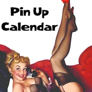 Pin Up Sexy Calender 2026: Adults Only Gifts, Christmas Gift For Him