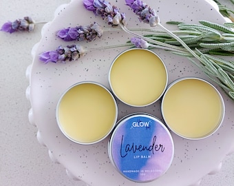 Handmade Lavender lip balm