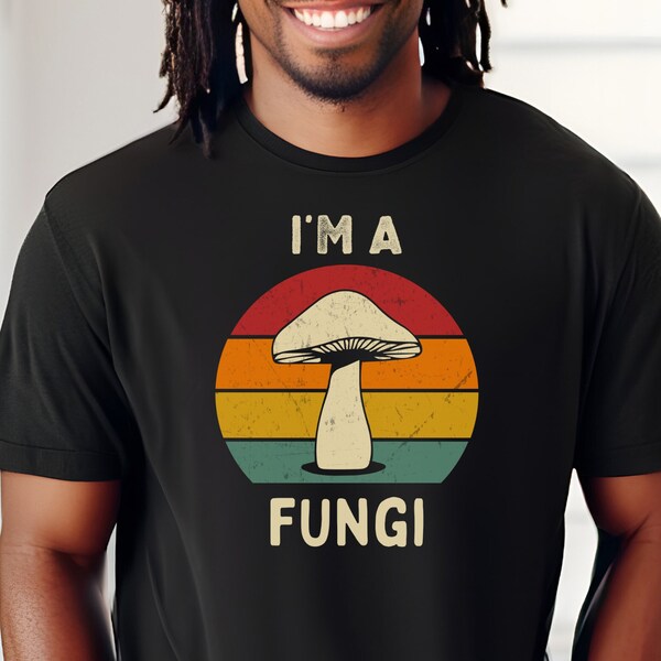Dad Fungi Joke Tee, Funny Fathers Day T-Shirt, New Father, Fathers Day, Birthday, Funny Punny Shirt, Grandfather, Granddad