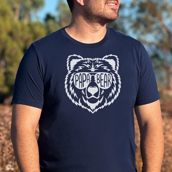 Proud Papa Bear Tee, Father's Day Gift, Dad's Day, Husband