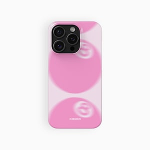 Coquette Pink 8 Ball Phone Case, Cute Y2K Pool Ball | For iPhone 17 Pro Max Air Case, iPhone 16 15 14 13 Pro Max Plus, MagSafe Phone Case