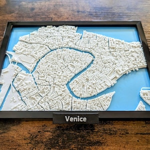 3D miniature of Venice - Individual and high-quality miniature models