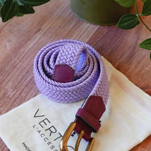 Purple Wide Belt for Women - Etsy display picture 1