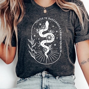 Nolite Te Bastardes Carborundorum Shirt, Anti Maga Activist Tee, Subtle Feminist Shirt, Subtle Women's Rights Anti Fascism Shirt