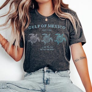 Gulf of Mexico Shirt, Vintage Gulf of Mexico Since 1550 Shirt, Gulf Of Mexico Tee, Gulf Coast Shirt, Mexico Gift for Mexico Lover.