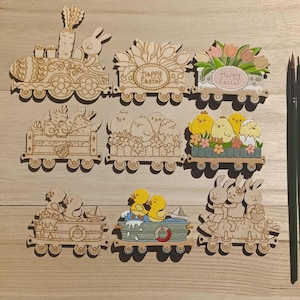 Ostern DIY Holzformen für die Malerei Originale und authentische Oster-Holzformen für Kunsthandwerk