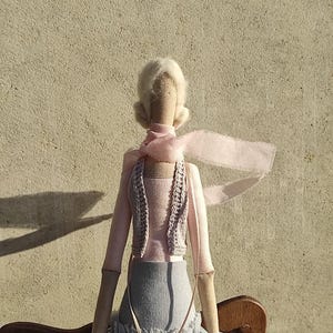 TILDA FAIRY DOLL Tilda-style Doll Handmade from natural hypoallergenic materials - a beautiful gift for Mother&#39;s Day