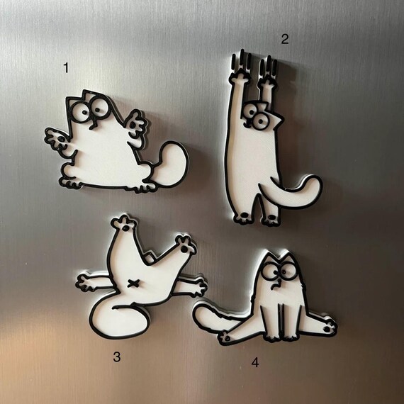 Simon's Cat fridge magnet by MattRigg