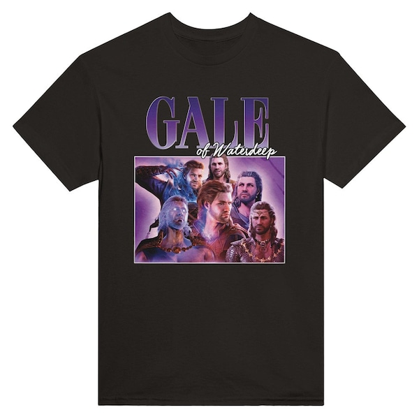 Gale of Waterdeep - Heavyweight Unisex Crewneck T-shirt 90s style