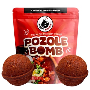 Bomb Birria Pozole Spice Mix, Authentic Mexican Soup Seasoning, 2 Bombs Pack. Real Spices,Herbs,Chiles. Zero Additives, Zero Preservatives