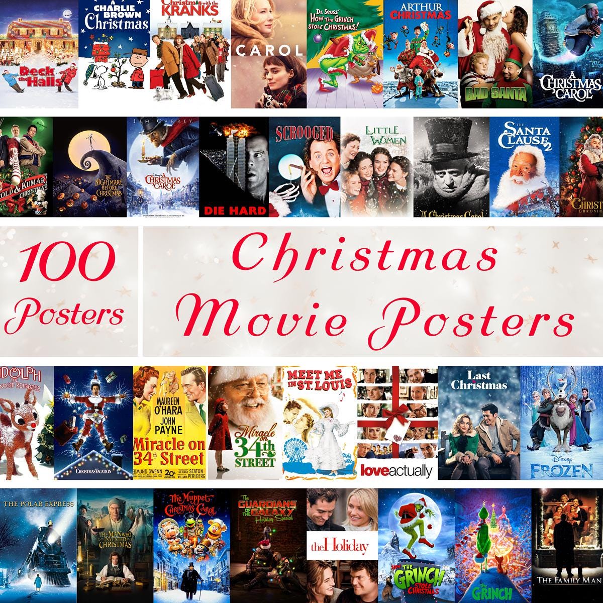 christmas cake　映画 ポスター ４種類 Early Bird Discount Campaign Okashigoten Christmas Cake