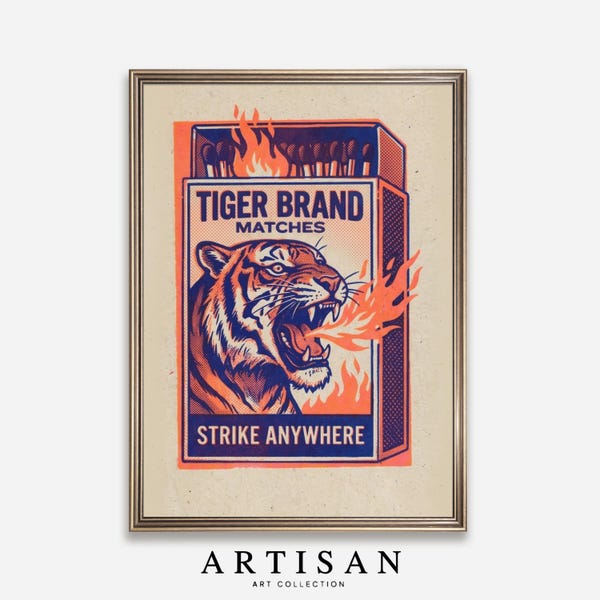 Riso Tiger - Etsy