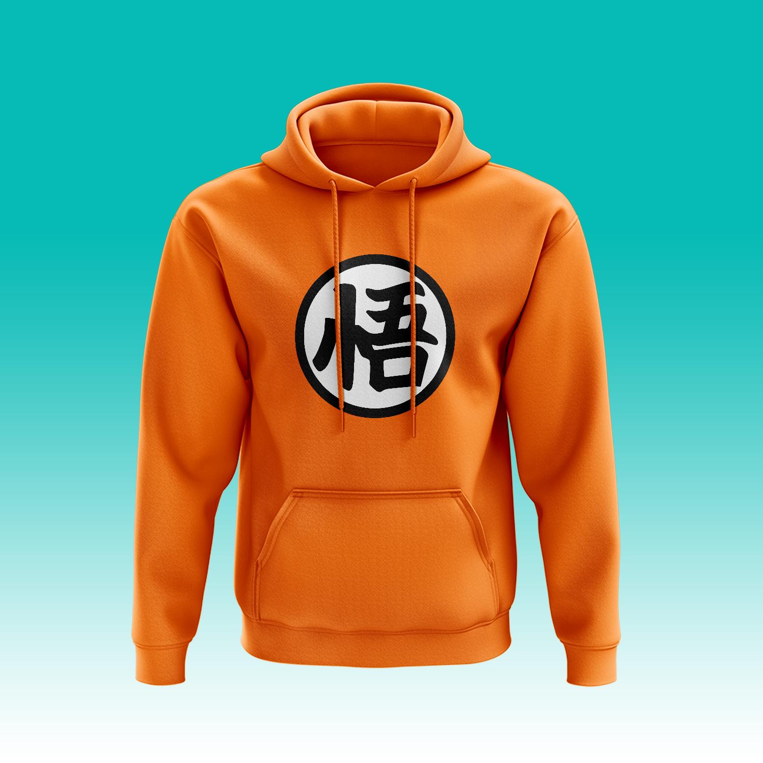 Goku Orange Hoodie Pullover Saiyan Kakarot Dragon Ball Anime Manga Comic TV Show Present Gift for Him Etsy
