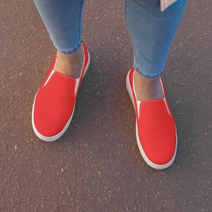 Vans rouge vif online