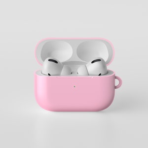 Suikerspinroze AirPods-hoesje - Zoete en stijlvolle beschermhoes, suikerspinroze AirPods-hoesje - zachte pastelkleurige oordopjeshouder