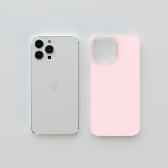 Perfect Pink Phone Case, Light Pink iPhone 13 Case, Pastel