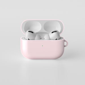 Pinko Women's Leather Airpods Case Pink