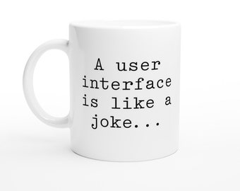 User interface - 11oz Ceramic Mug