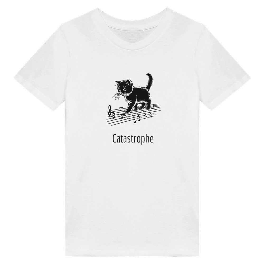 CAT PERSON T-shirts【White】L Cat Person White Tee – The Pink House Boutique