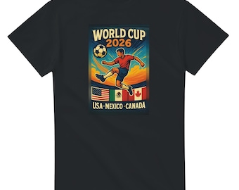 ワールドカップ2026サッカーTシャツ、サッカートーナメントファンへの