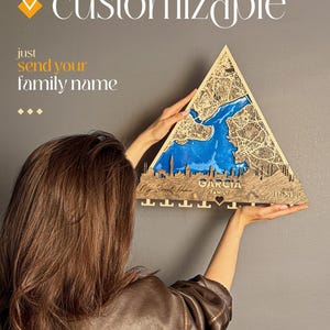 Istanbul City Key Holder House Warming, Marriages Gift, Keychain Family Gift Ideas .Personalized HandCraft Design for Anniversary