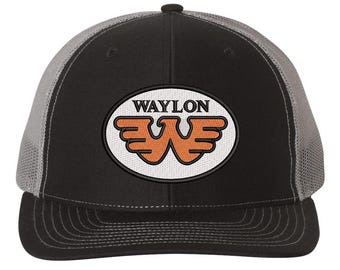 Waylon Jennings Retro Vintage Style Cowboy Western Country Outlaw Hat Cap Patch Accessories | Waylon Jennings Retro Vintage Style Cowboy  main image 4